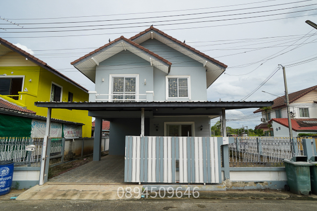 ขายบ้านเดี่ยว หมู่บ้านสมประสงค์ 50 ตรว. ตำบลบ้านฉาง อำเภอเมืองปทุมธานี ปทุมธานี